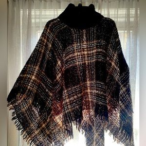 Cowl neck Shawl fits medium/large